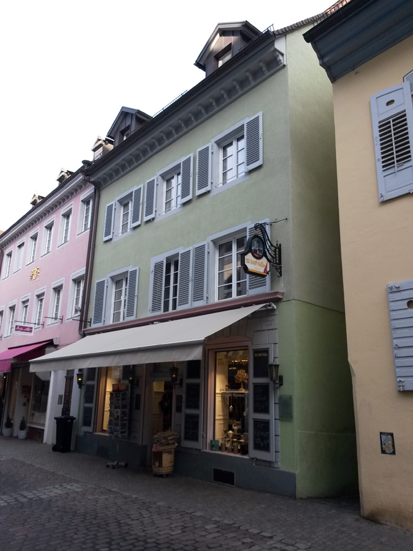 Kapp Freiburg Herrenstraße frueheres Gasthaus Traube