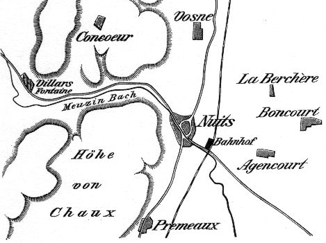 Karte Nuits